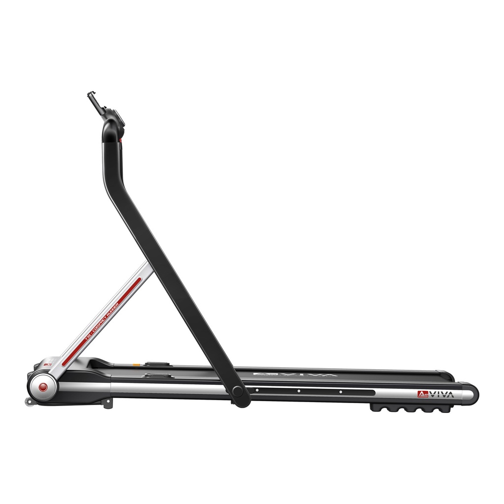 Laufband T19 – Seitenansicht mit Haltebügel