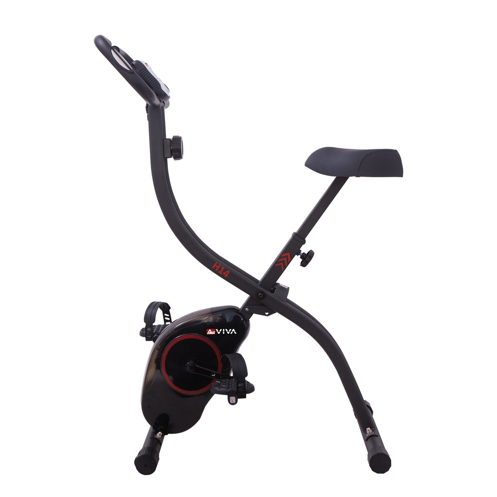 AsVIVA Ergometr Rower stacjonarny X-Bike H14 w kolorze czarnym – widok produktu