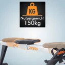 Wioślarz AsVIVA RA10 Pro o maksymalnym obciążeniu 150 kg zapewniający stabilny trening