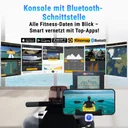 Uchwyt na tablet w wioślarzu AsVIVA RA18 Pro na rozrywkę i aplikacje treningowe podczas wiosłowania
