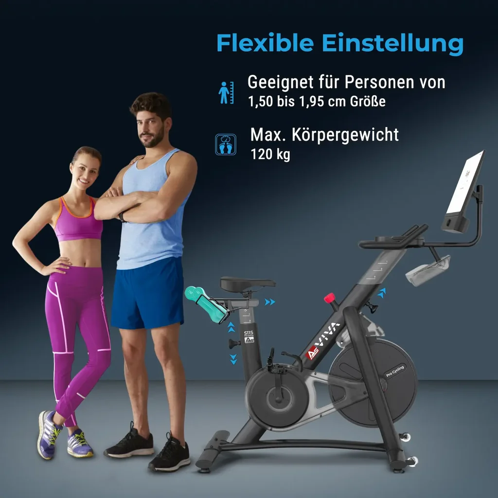 AsVIVA | INDOOR CYCLE Cardio XI Sport bicycle S11 - widok produktu