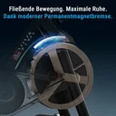 Niewymagający częstej konserwacji hamulec magnetyczny AsVIVA Speedbike S11S dla cichej i płynnej pracy