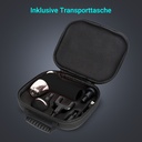 Pistolet do masażu AsVIVA MGN2, czarny – torba transportowa