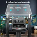Komputer sportowy orbitreka AsVIVA C29 Step z licznymi programami treningowymi i funkcjami