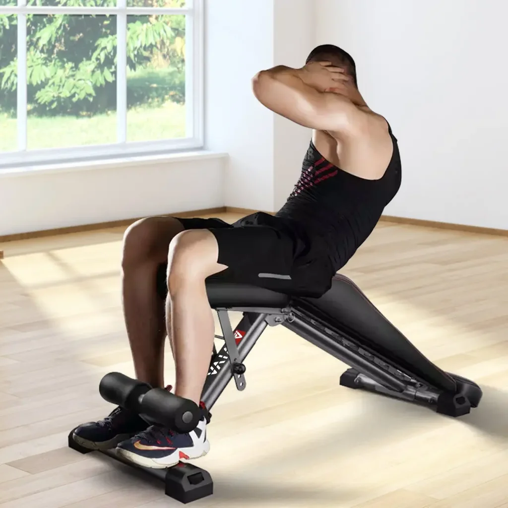 Hantelbank & Negativbank Home-Gym WB2 – Bauchtraining