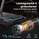 Bieżnia AsVIVA T23 Pro Climb Treadmill - napęd i akumulator