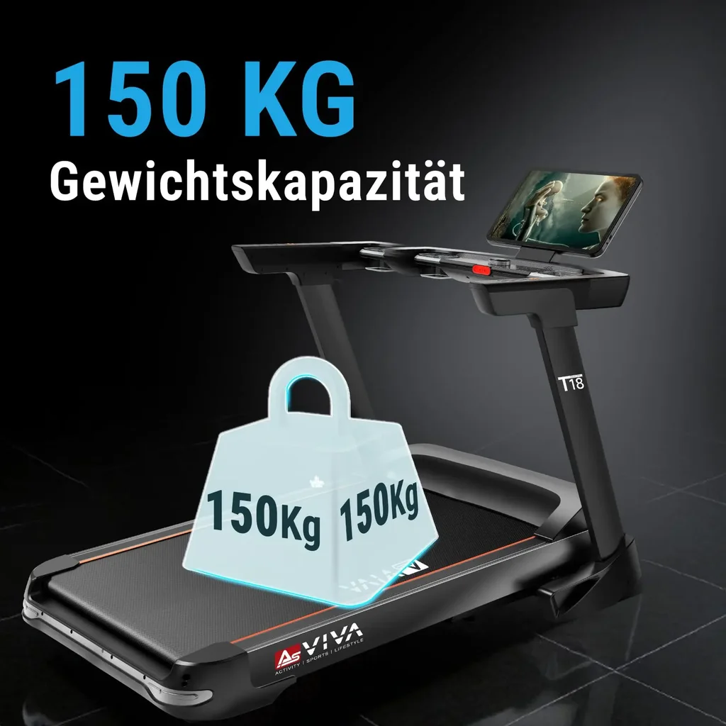 150 kg Gewichtskapazität – stabil & belastbar