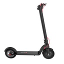 Boczny profil hulajnogi elektrycznej E-Scooter AsVIVA ES01 z pompowanym przednim kołem