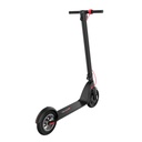 Rozłożona hulajnoga elektryczna E-Scooter AsVIVA ES01 – widok z tyłu z ukosa