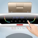 Wyświetlacz LED bieżni AsVIVA Walking Pad T211 ze wskazaniem prędkości i danych treningowych