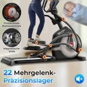 Precyzyjne łożyska kulkowe orbitreka AsVIVA E50 Pro zapewniające cichą i płynną pracę