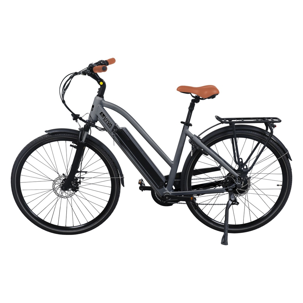 AsVIVA City E-Bike B15 – 28 cali – biały - widok produktu
