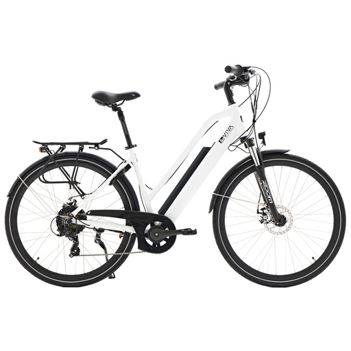 City E-Bike B15 – 28 cali – Szary/Biały